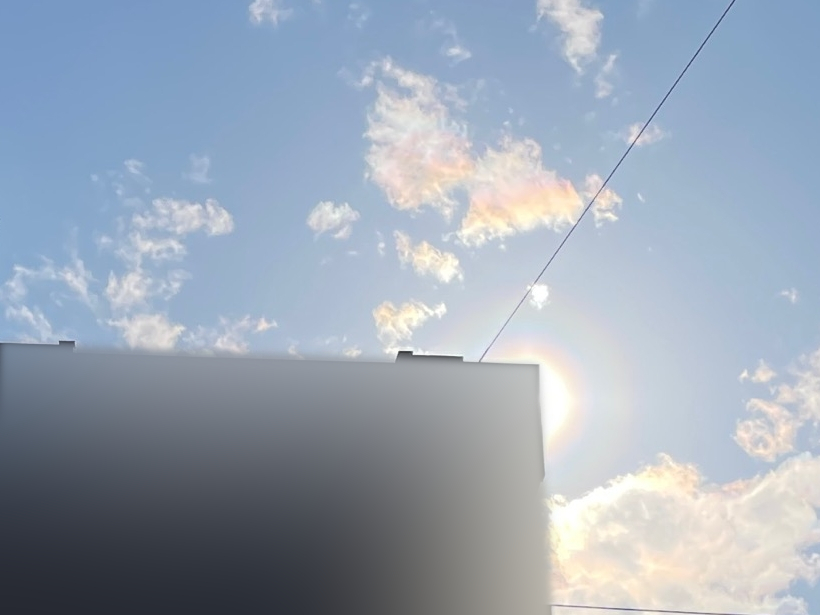 彩雲＋花粉光環